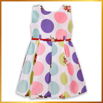 Wish Karo kids Partywear  Dress Frock (stn707ppl)