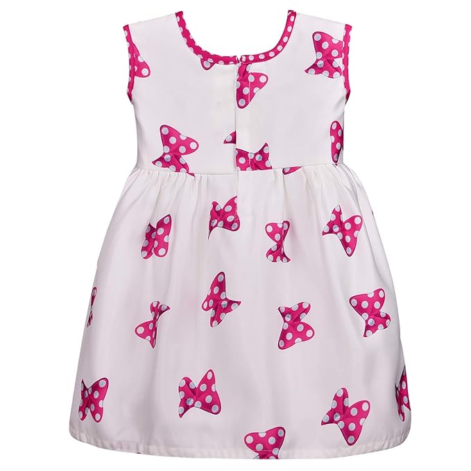 Girls Full Sleeve Graphic Print A-Line Frock Dress