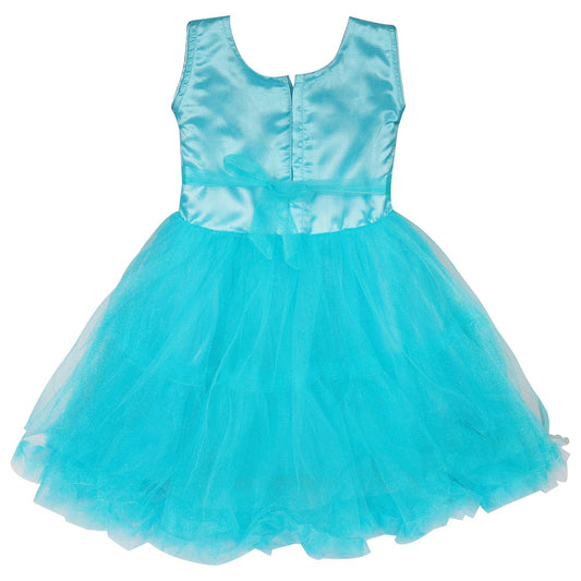 Baby Girls Party Wear Frock Birthday Dress For Girls fe2683blu