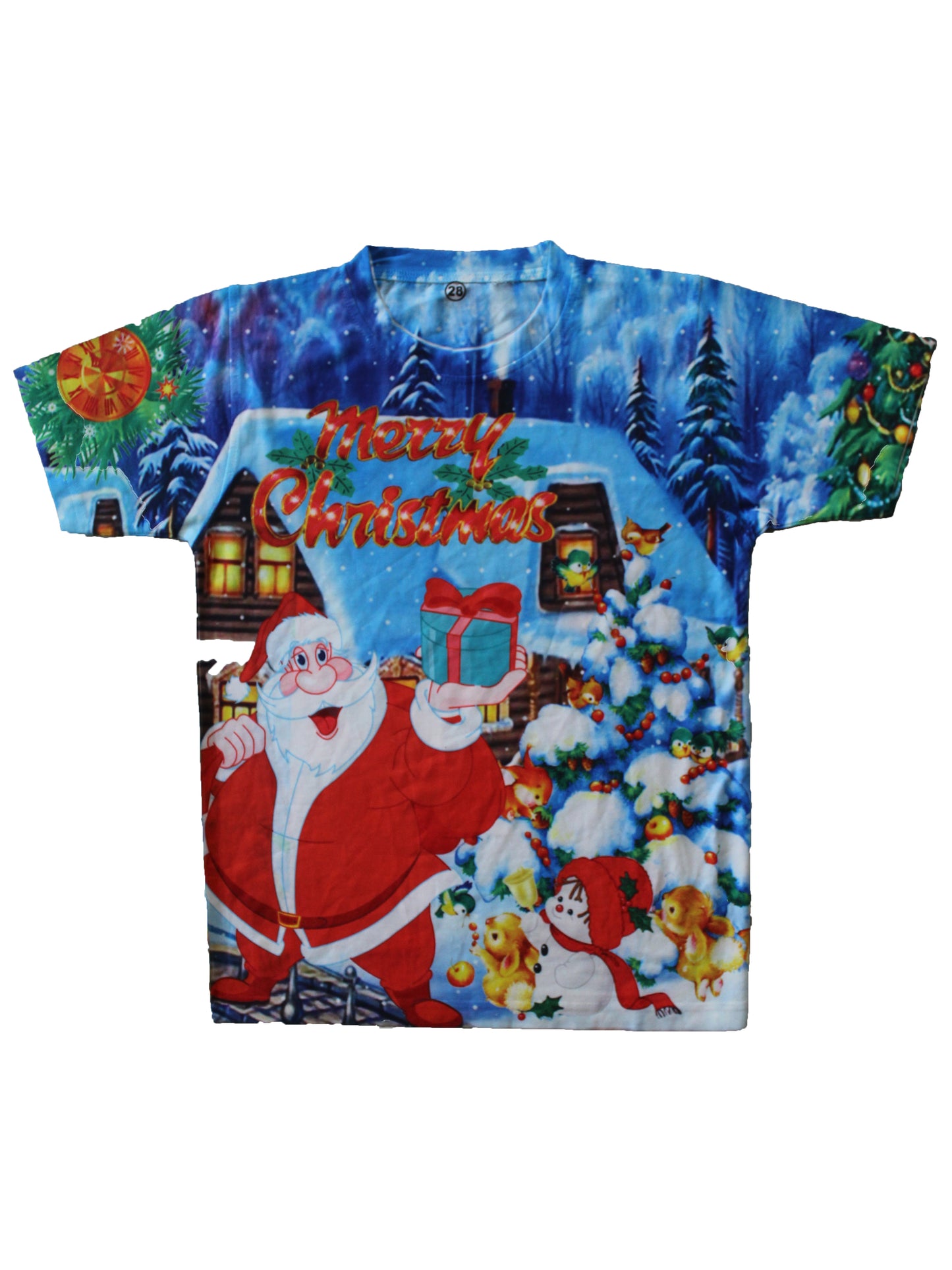 Wish Karo | Boys Merry Christmas Tshirt Multi_Color