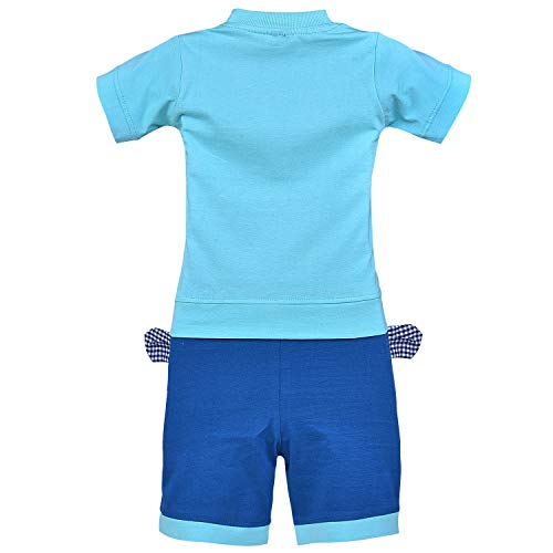 Wish Karo Unisex Clothing Sets for Baby - Boys Girls -(bt26blu)