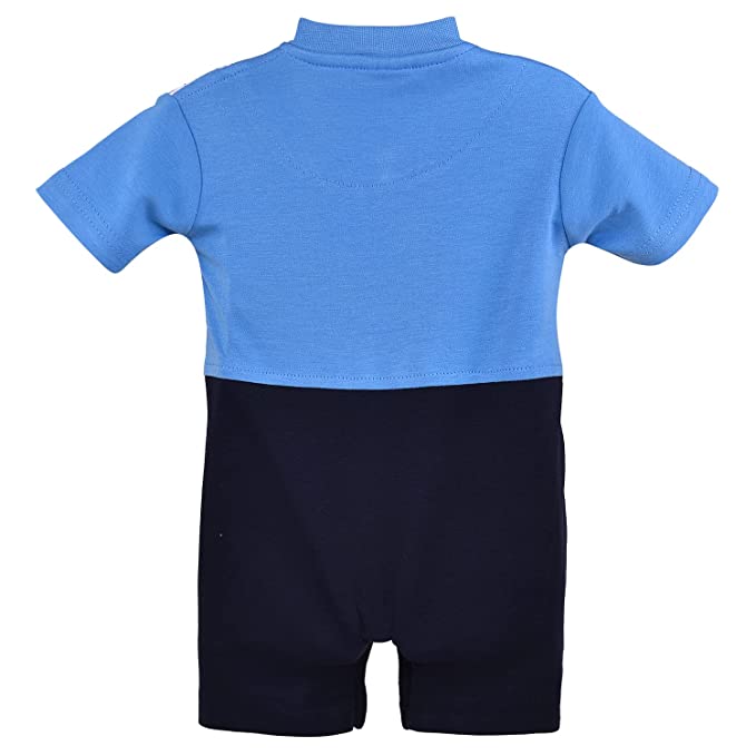 Wish Karo Baby Boys Rompers-(bt508blu)