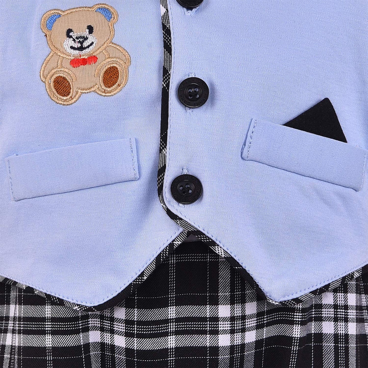 Wish Karo Unisex Clothing Sets for Boys & Baby Girls -(bt66blu_Blue)