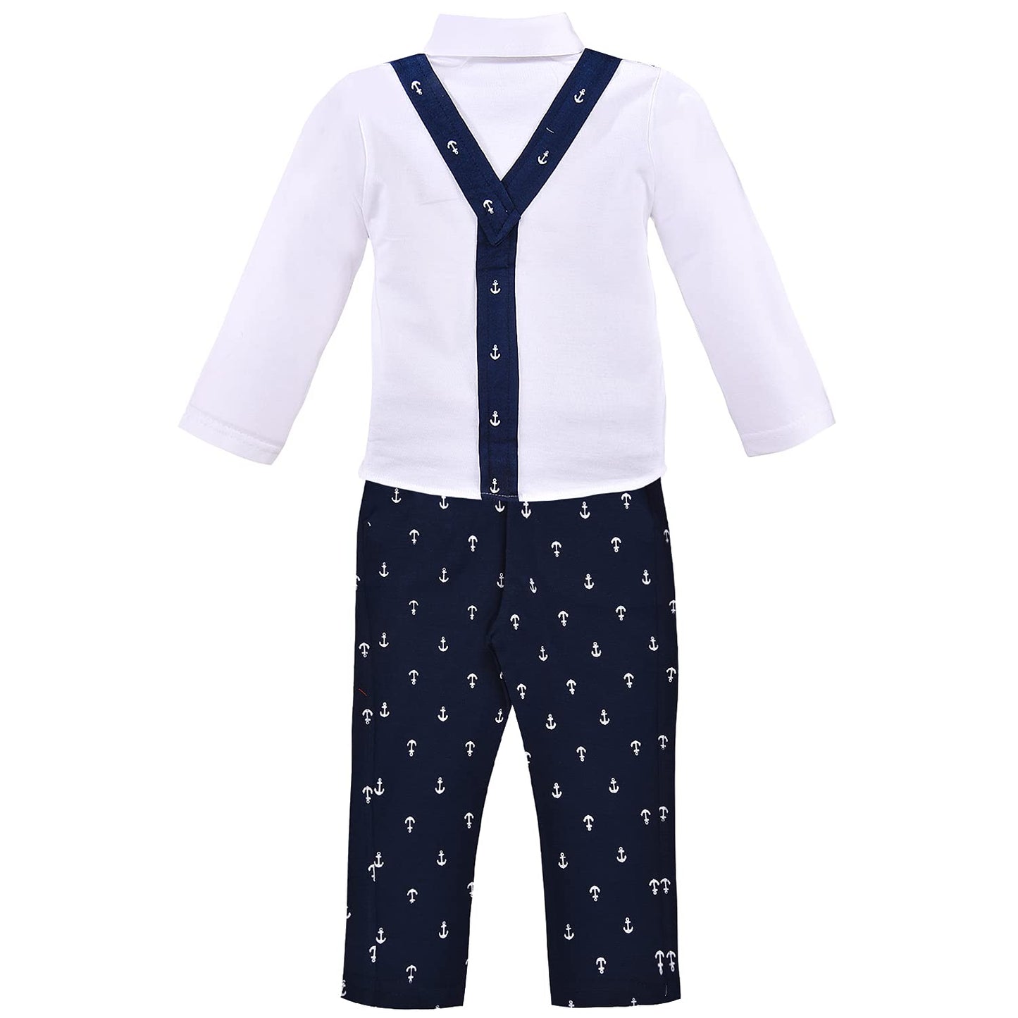 Wish Karo Cotton Clothing Sets For Baby Boys-(bt77nbw)