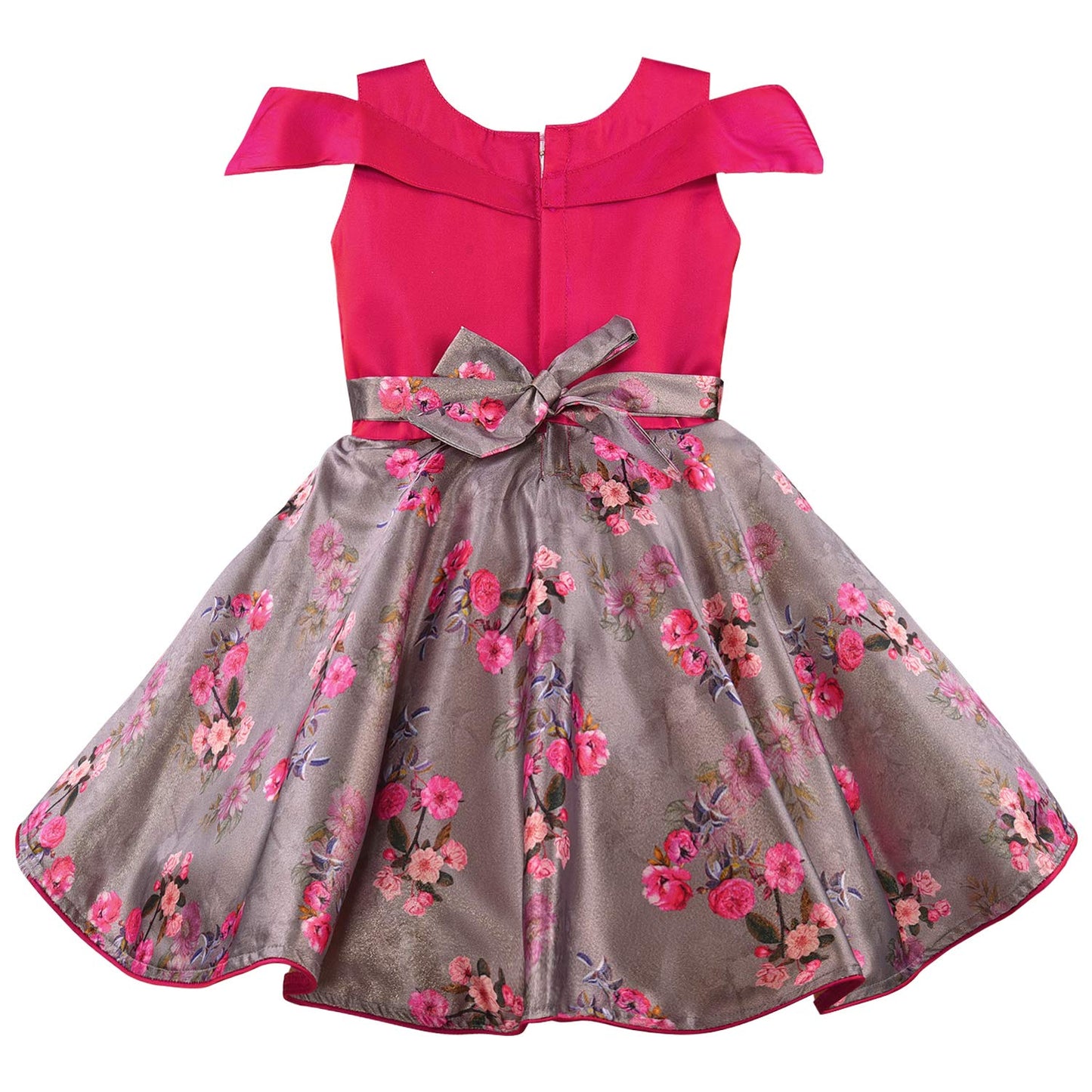 Baby Girls Party Wear Frock Birthday Dress For Girls bxa241pnk - Wish Karo Party Wear - frocks Party Wear - baby dress