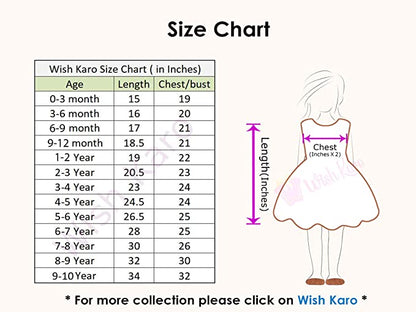 Wish Karo Baby Girls Frocks Dress-(csl285bpnk)