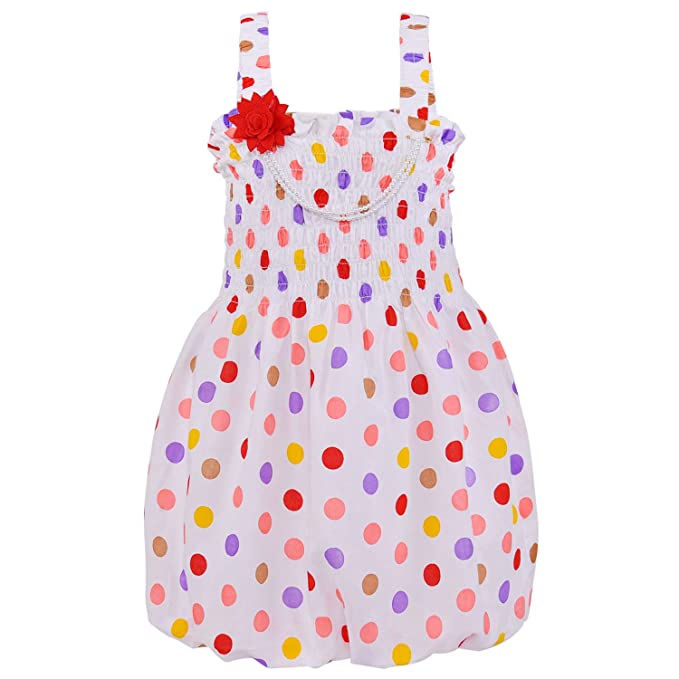 Wish Karo Baby Girls Frocks Dress for Girls-(csl286rd)
