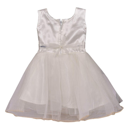 Wish Karo Baby Girls Partywear Frocks Dress For Girls (fe2689wht)