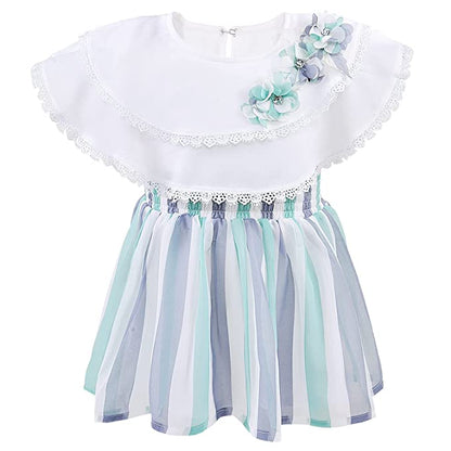 Wish Karo Baby Girls Frock Dress-(fe2919grn)