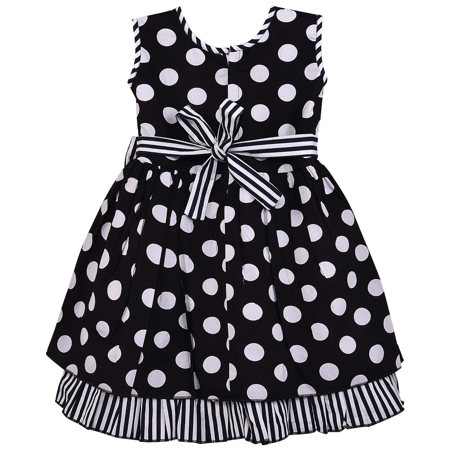 Wish Karo Baby Girl's A-Line Knee Length Dress(FRB125w)