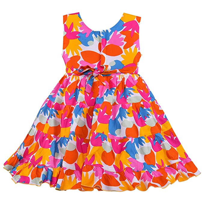 Wish Karo Baby Girls Frocks Dress-(rna006org)