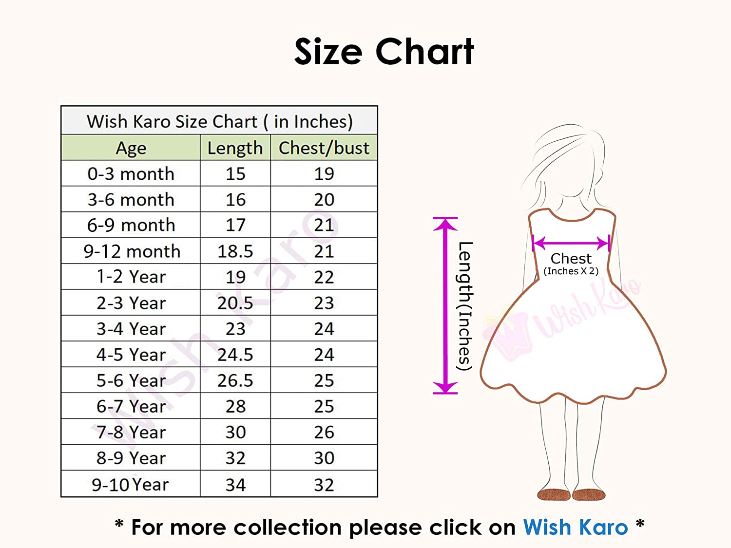 Baby Girls Frock Dress-fe2753y - Wish Karo Party Wear - frocks Party Wear - baby dress