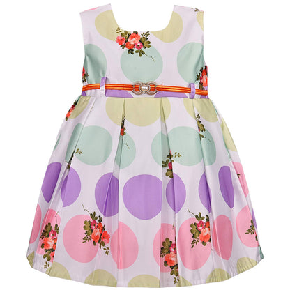 Wish Karo kids Partywear  Dress Frock (stn707rd)