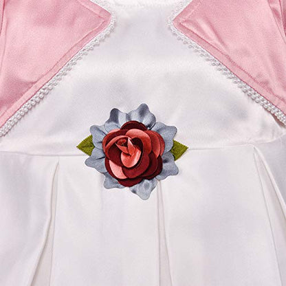 Baby Girls Frock Dress-stn728pnk - Wish Karo Party Wear - frocks Party Wear - baby dress