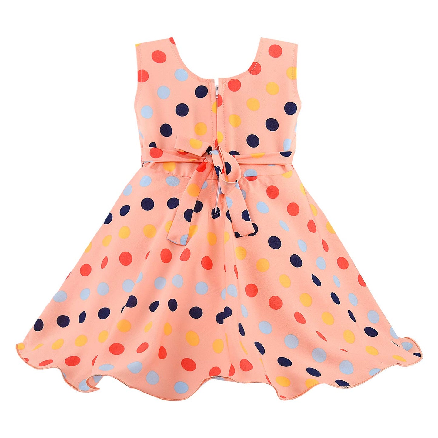 Wish Karo kids Partywear  Dress Frock (stn759pch)