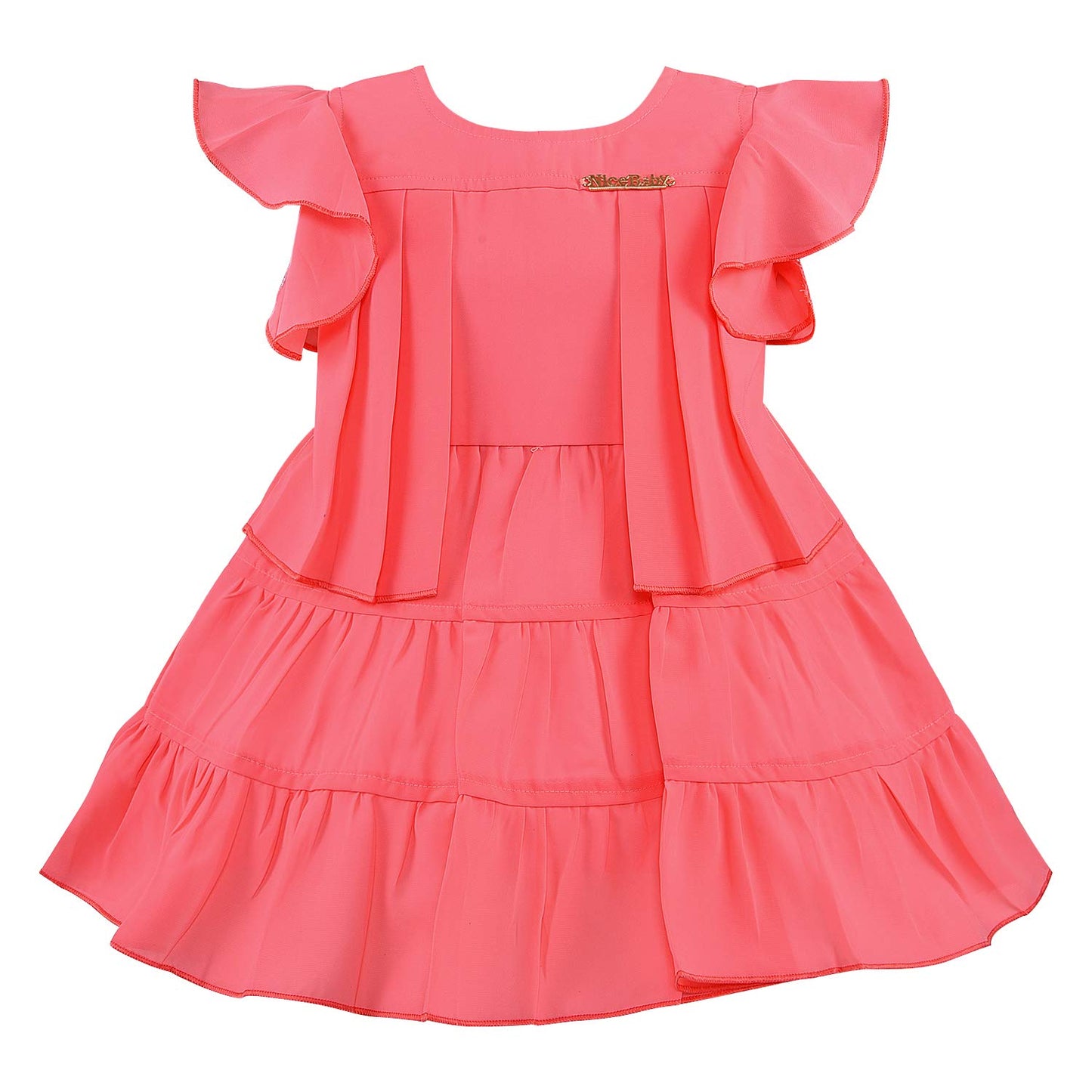 Wish Karo kids Birthday Frock Dress (stn760pnk)