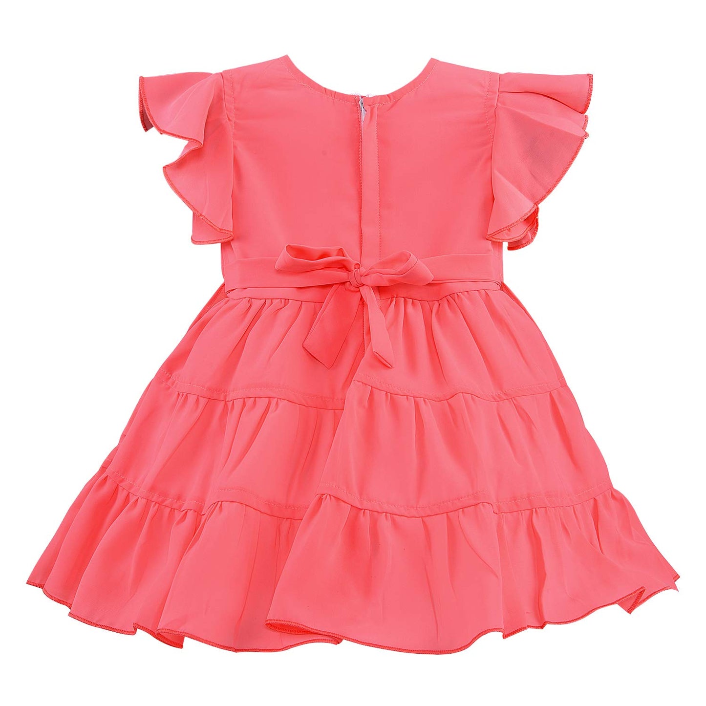 Wish Karo kids Birthday Frock Dress (stn760pnk)