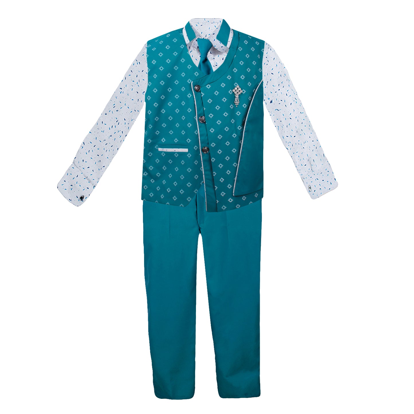 Wish Karo Boys Suit 3-piece